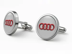 Audi Gemelos Elegantes Moda Hombre Universal Premium